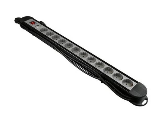 TCD Pro 12V + RA  3 meter 3x1.5mm + schakelaar - zwart