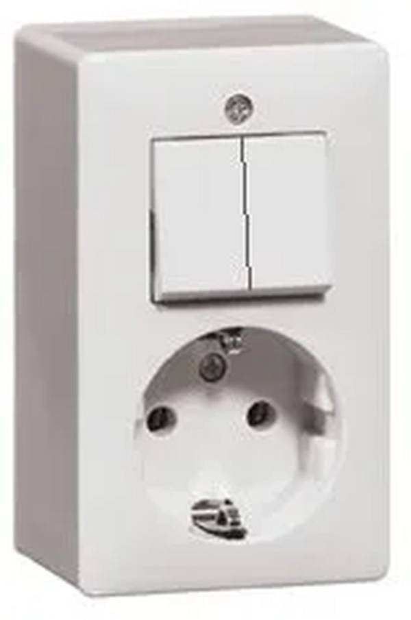 Combi. serie +WCD RA opbouw W     H 6695  - creme