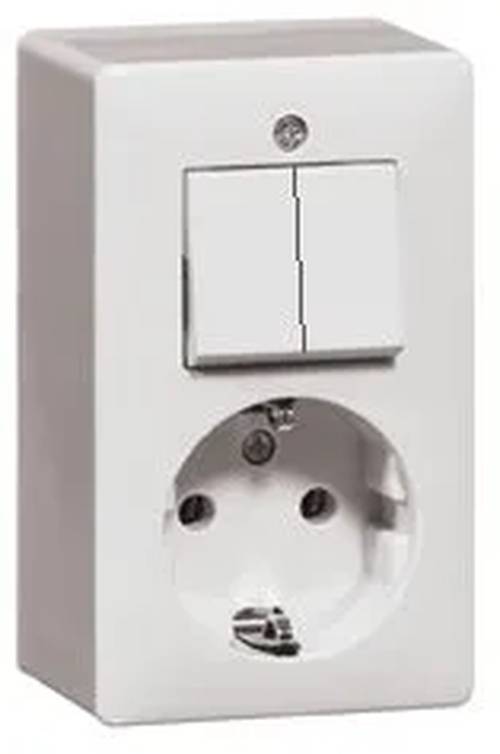 Combi. serie +WCD RA opbouw W H 6695 - creme-0