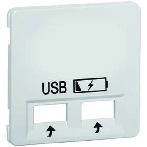 AFDEKPLAAT CREME TBV USB BINNENWERK - 1 - stuk - creme-0