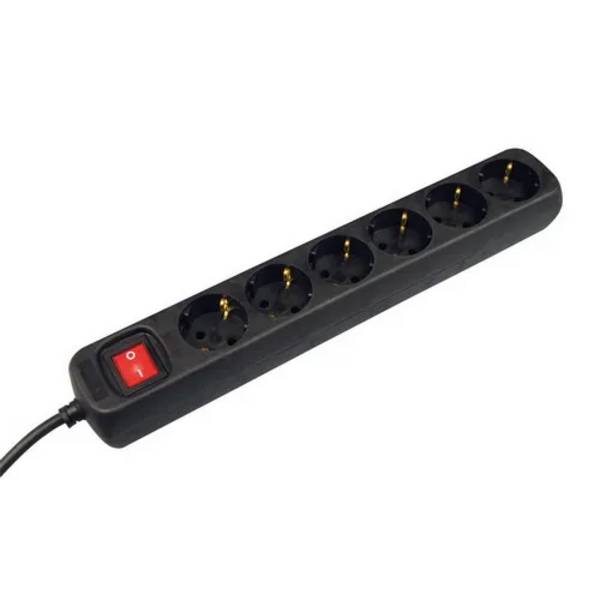 TCD 6V + RA 3 meter 3x1.5mm² zwart + schakelaar
