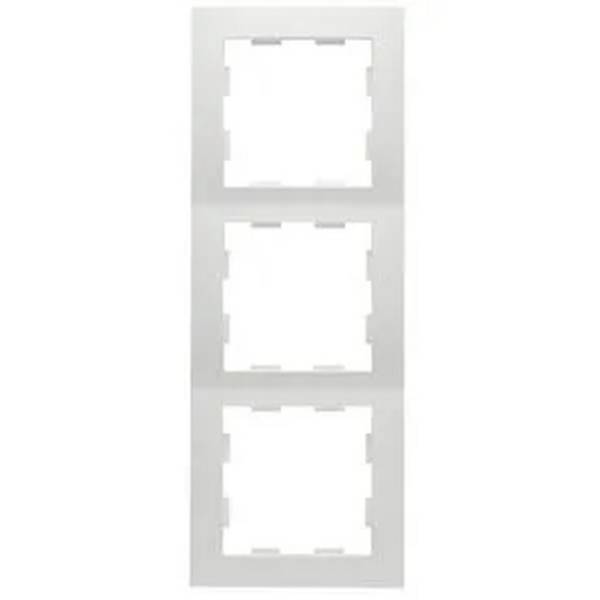 3-voudig afdekraam WW Badora D 11.573.02 - 1 - stuk - wit/wit