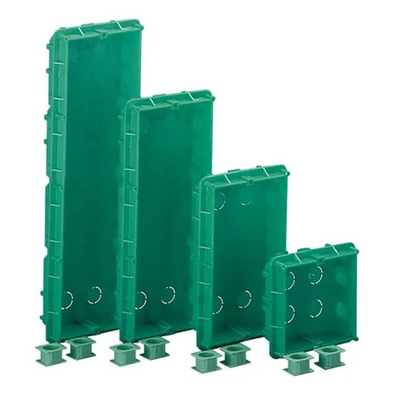 Inbouwdoos voor Ultra en iKall - 1 module - groen