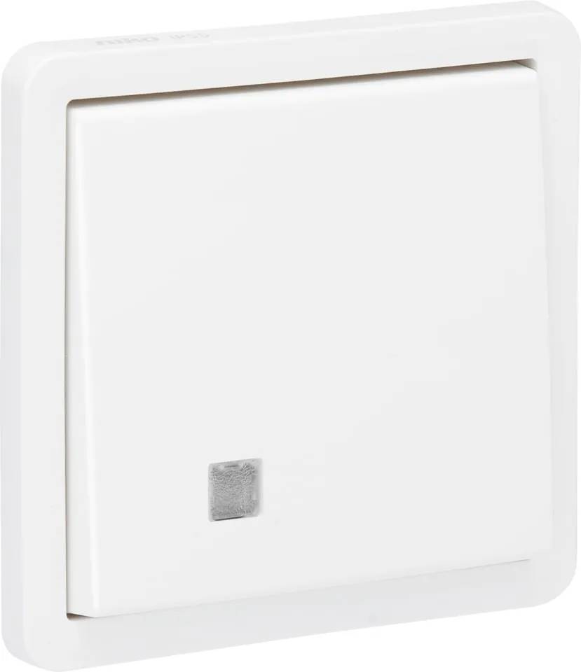 Hydro WD controleschakelaar 2P 10A - insteek wit-0
