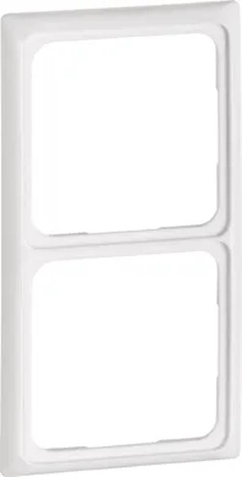 STANDARD afdekraam Inline 2-voudig levend wit - 1 - stuk-0