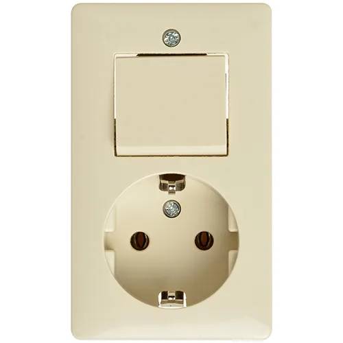 Combi. WIS+WCD RA opbouw W 6696 - creme-0