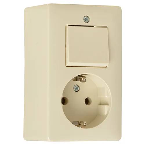 Combi. WIS+WCD RA opbouw W 6696 - creme-1
