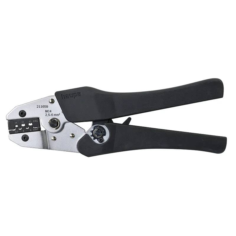 Krimptang MC4 connectoren 2.5-6mm² - zwart-0
