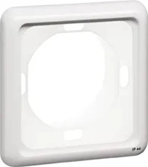 STANDARD afdekraam 1-voudig IP44 creme - 1 - stuk - creme-0