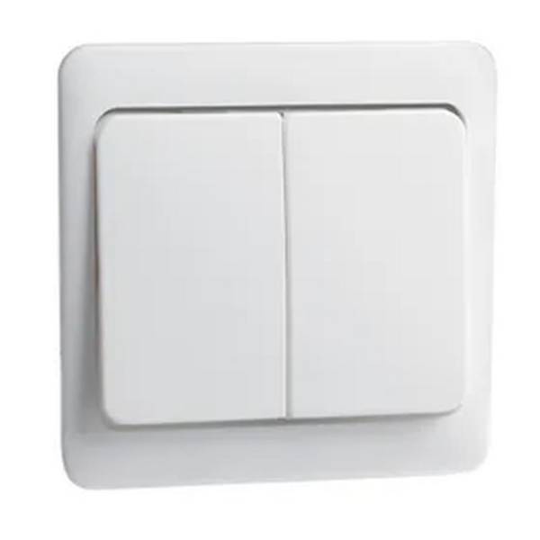 Schakelwip serie WW afd.     D80.645WW  - 1 - stuk - wit/wit