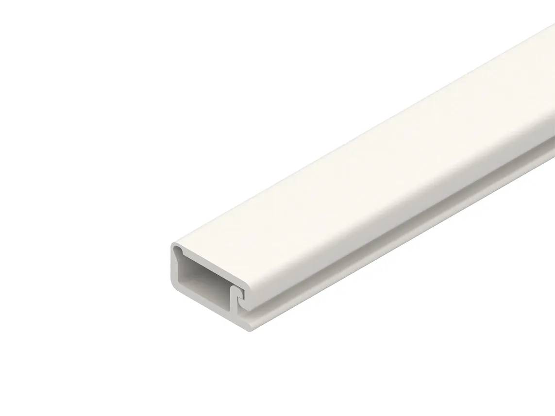 Kabelgoot 12.5mm x 13mm + plakstrip bruin RAL8014 - 2 - meter - bruin-0