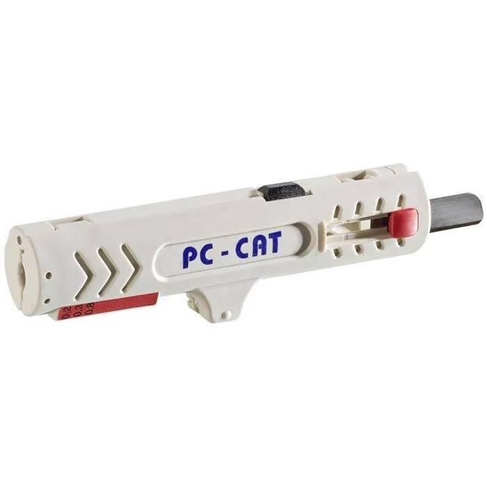 Kabelstripper t.b.v. CAT / UTP kabel Ø 4,5-10mm - grijs-0