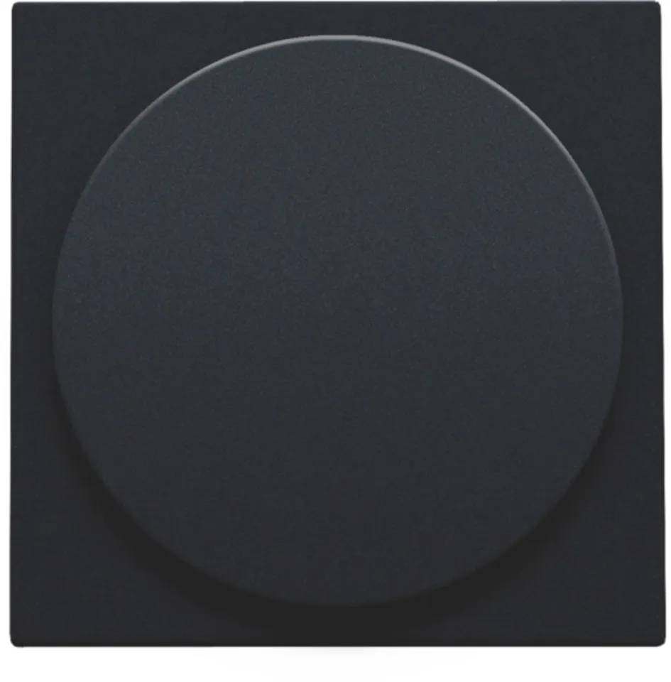 Draaiknop dimmer mat zwart 161-0