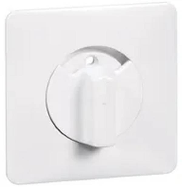 Draaiknop vent./jal .WW     D80.610ZJWW - 1 - stuk - wit/wit