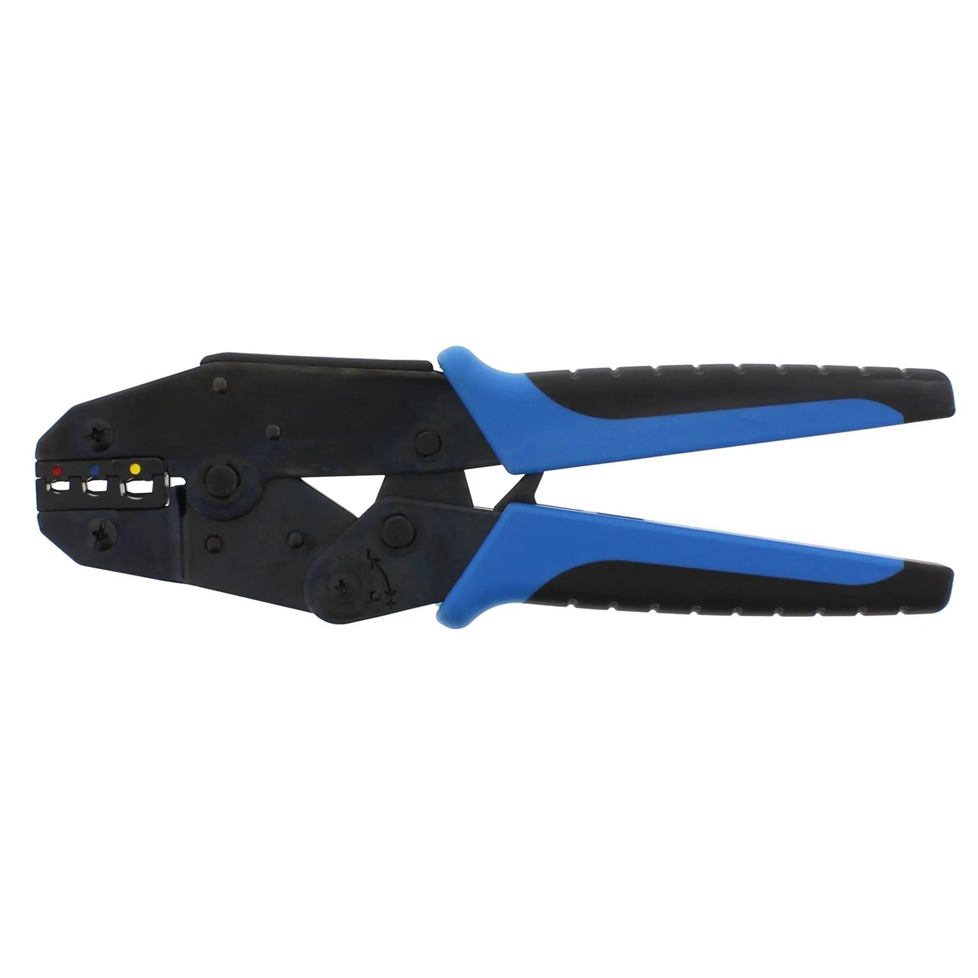 Krimptang kabelschoenen 0.5-6mm² vleugel ovaal - blauw-0