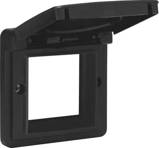 Hydro aanpaskader t.b.v. 45x45mm functies zwart-0