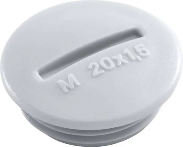 Hydro Blindstop M20 grijs afdichtdop - 1 - stuk - grijs-0