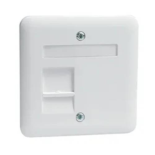 Afdek. 1V WW data outlet D80.610MJ1NAWW - 1 - stuk - wit/wit-0