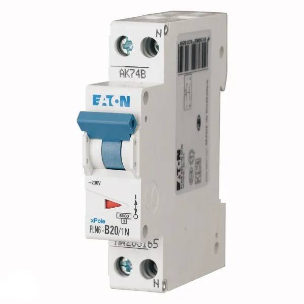 Eaton PLN6 installatieautomaat 20A 1PN C-Kar-0