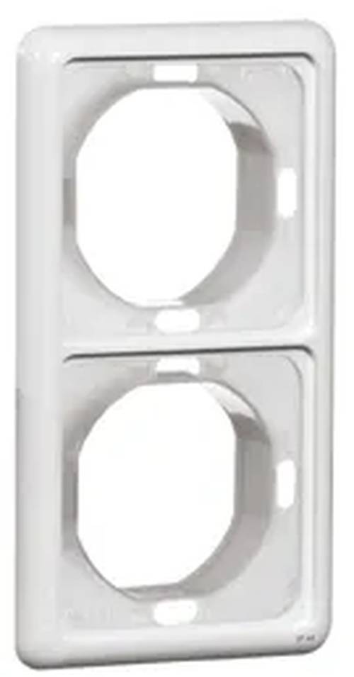 STANDARD afdekraam 2-voudig IP44 creme - creme-0