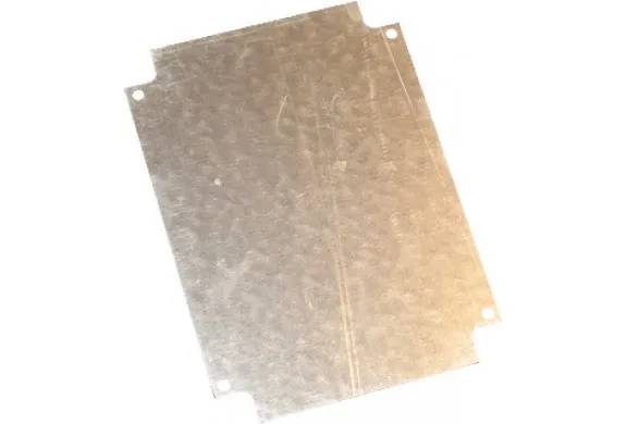 Montageplaat 142x195mm verzinkt plaatstaal - metaal-0