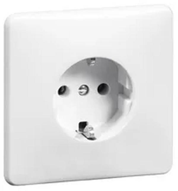 STANDARD WCD RA 1V + afdekplaat creme - 1 - stuk - creme