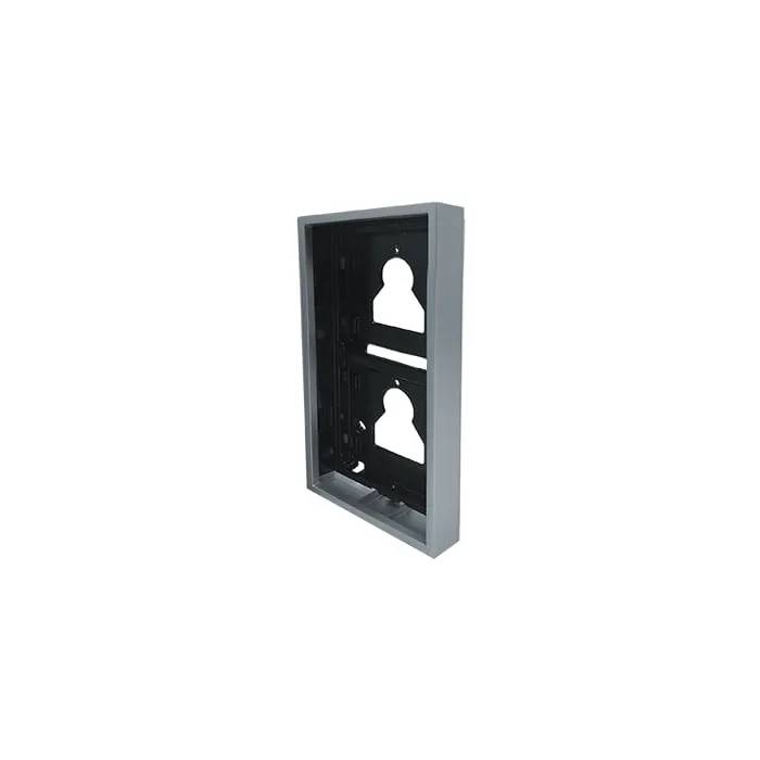ULTRA frame met opbouwbehuizing 2 modulen - metaal-0