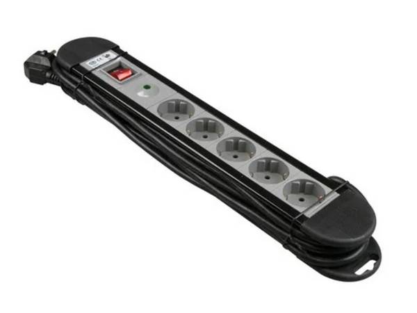 TCD Pro 5V + RA  3 meter 3x1.5mm + schakelaar - zwart