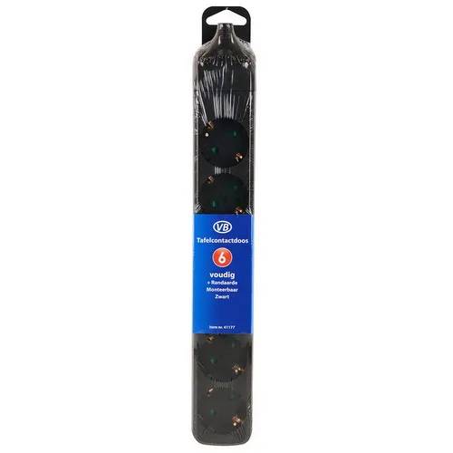 TCD monteerbaar 6V + RA zwart zonder snoer - 1 - stuk-0