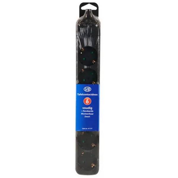 TCD monteerbaar 6V + RA zwart zonder snoer - 1 - stuk