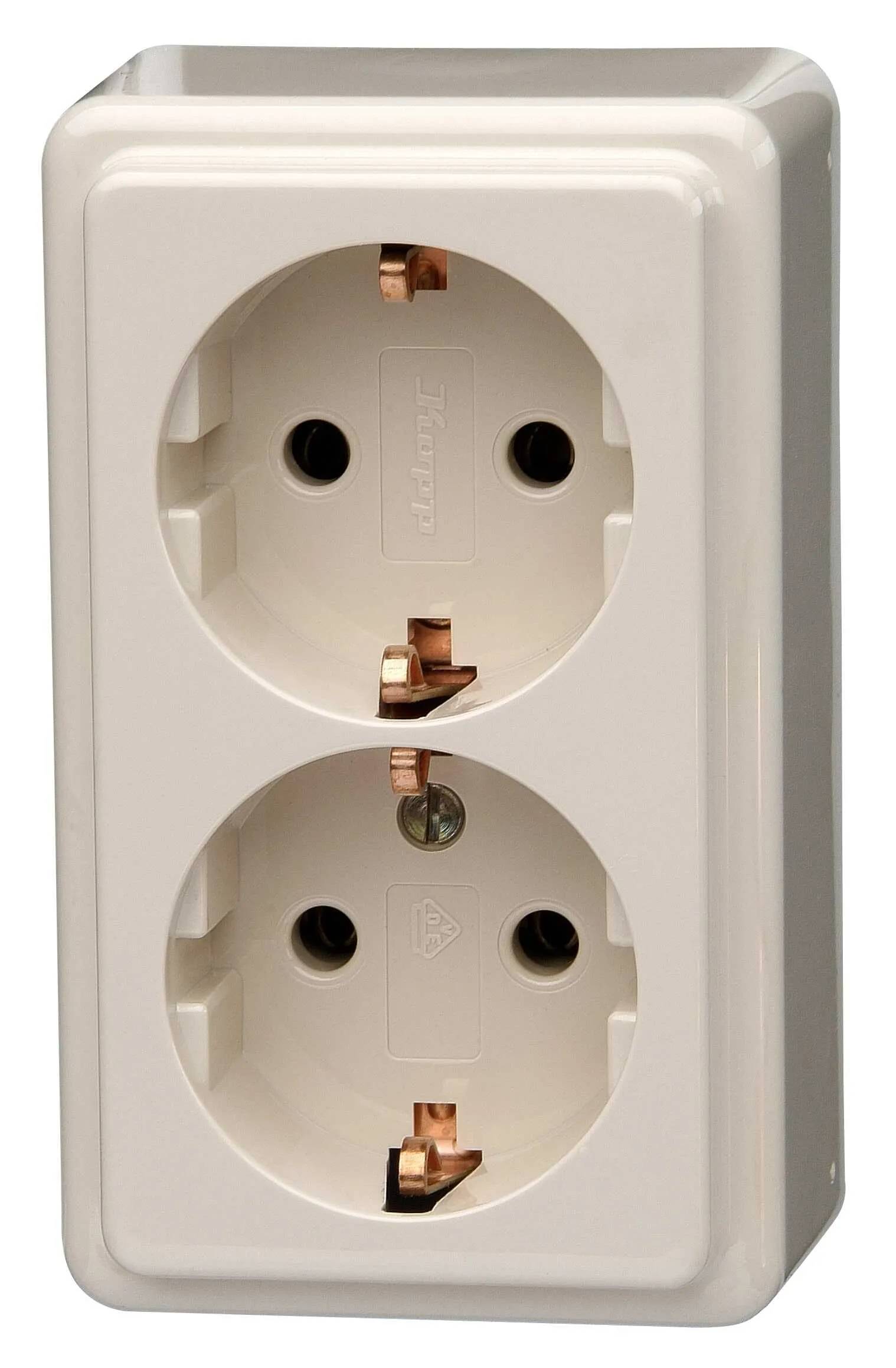 Standard WCD 2V RA opbouw creme - 1 - stuk - creme-0