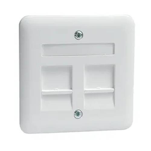 Afdek. 2voudig - data outlet D80.610MJ2NAW - 1 - stuk - creme-0
