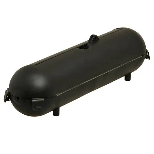 Waterdichte stekkerbox zwart XL - 370x85mm - 1 - stuk-1