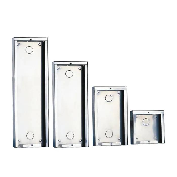 Powercom opbouwdoos RVS - 3 module - RVS-0
