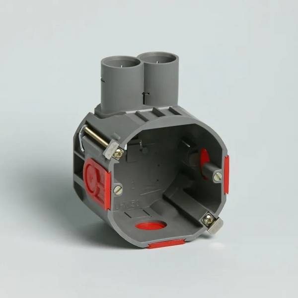 Hollewand inbouwdoos Attema UHW50 - retail - 1 - stuk - grijs