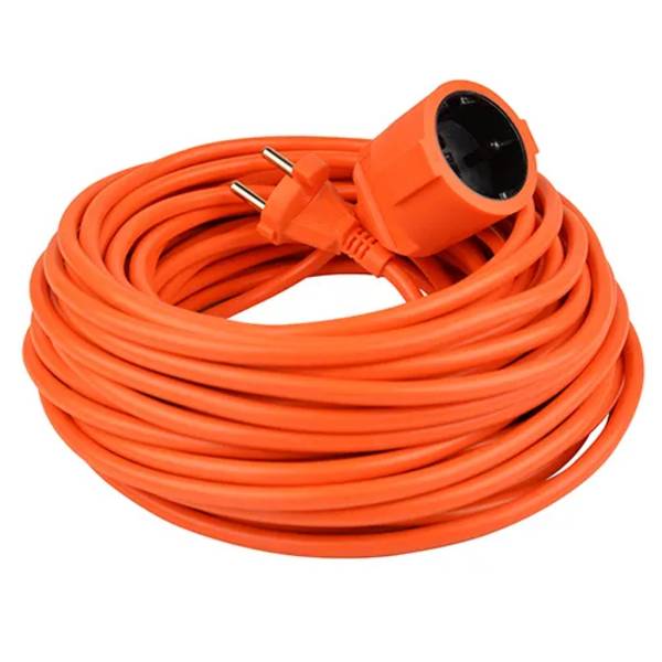 Verlengsnoer 20 meter 2x1,5mm H05VV oranje - oranje