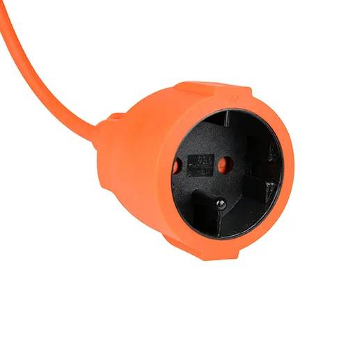 Verlengsnoer 20 meter 2x1,5mm H05VV oranje - oranje-1