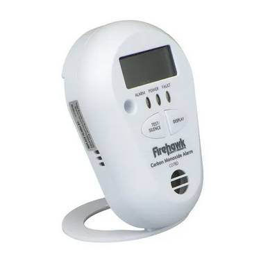 Koolmonoxide melder + LCD scherm CO7BD - wit
