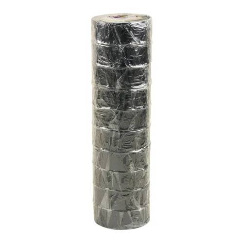 Installatie tape 19mm x 10meter zwart - 1 - stuk-0