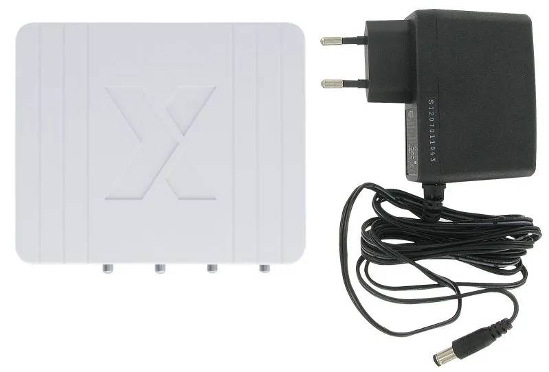 COAX Versterker 1 in-4 out FRA-752X kabelkeur - wit-0