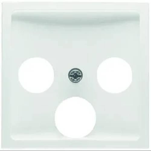 Centraalplaat TV / CAI WW Badora D 11.610.02 TV - 1 - stuk - wit/wit-0