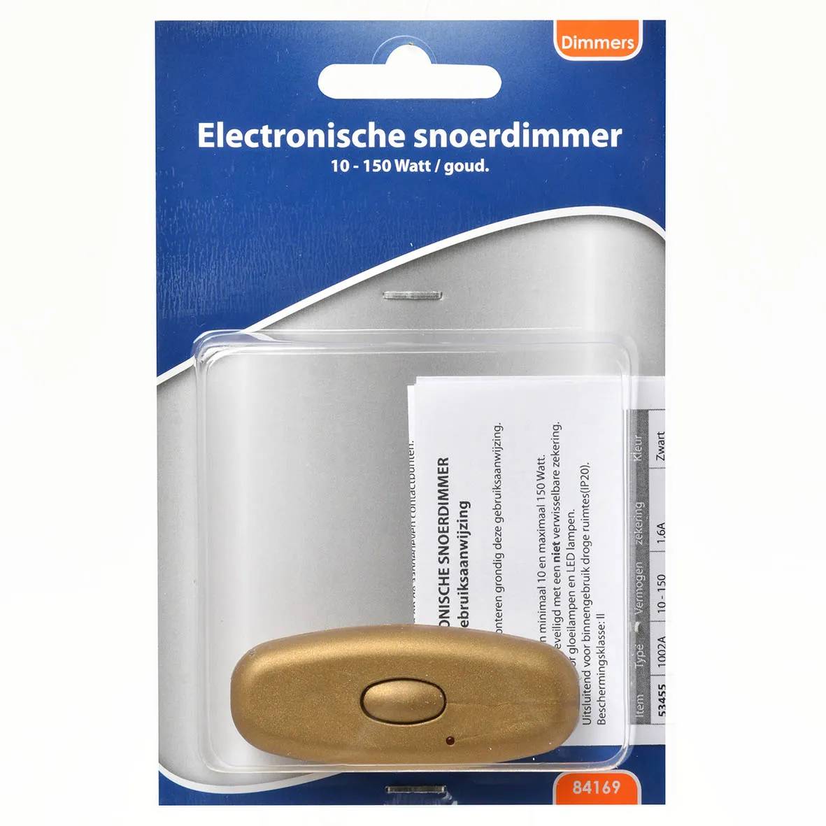 BLS Snoer dimmers tbv LED 220V Goud - goud-1