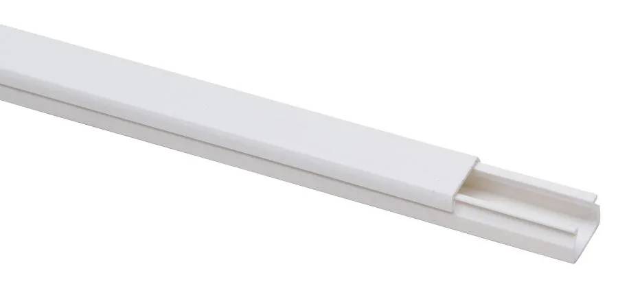 Dekselkoker zelfklevend 15x10mm 2 meter wit - 1 - stuk-0