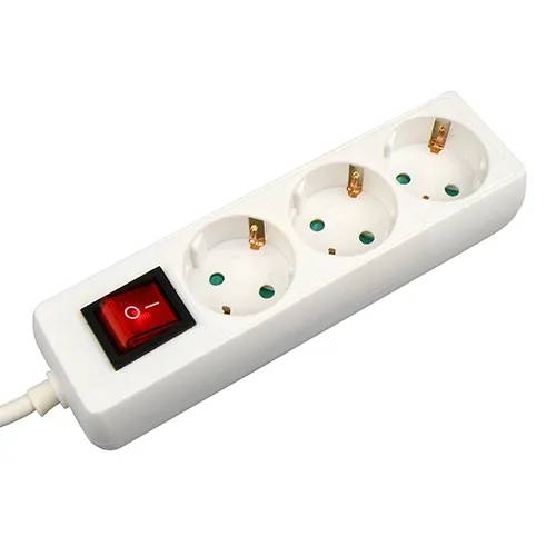 TCD 3V + RA 1,5 meter 3x1.5mm² wit + schakelaar - 1 - stuk-0