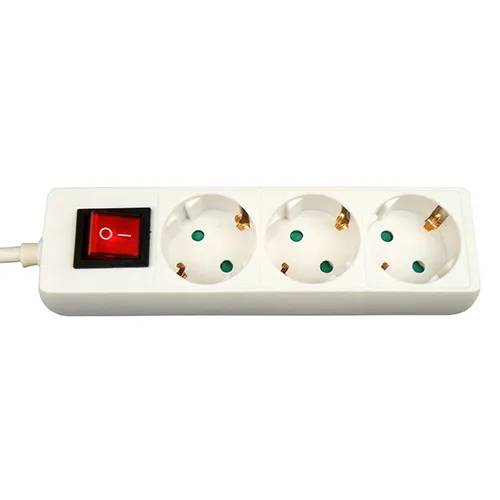 TCD 3V + RA 1,5 meter 3x1.5mm² wit + schakelaar - 1 - stuk-1