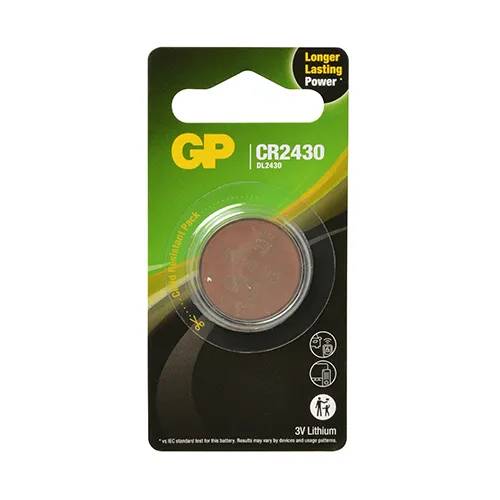 GP Lithium 1 x CR2430 3V - 1 - blister - zilver-0