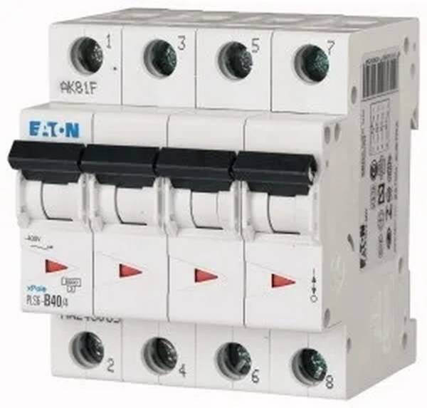 Automaat C40A 3P+N 6kA - grijs