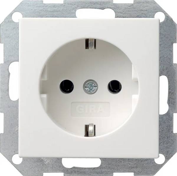 WCD RA 1V inbouw zuiver mat wit - 1 - stuk