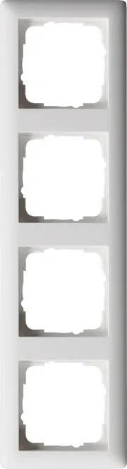 Standard 55 afdekraam 4V zuiver mat wit-0