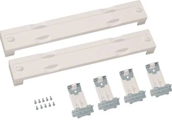 Aardrailunit, leeg h x b = 75 x 500 mm (2 stuks) - wit-0